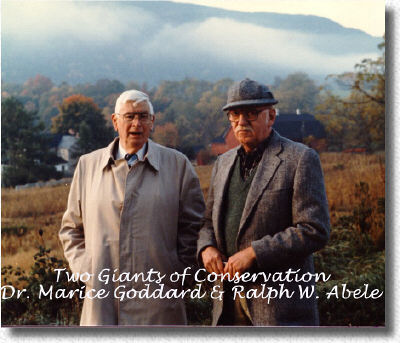 Maurice Goddard and Ralph Ablele